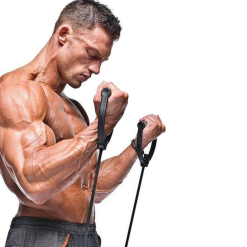 Workout Exercise Resistance Bands Set For Arms/Legs | Zincera